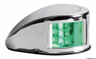 Mouse Deck navigation light green SS body  LED  up to 20m 12V 0,4W  (11.037.22