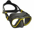 CRESSI Quantum MASK melns/dzeltens Pretaizsvīšans tehnoloģija ANTI - FOG  -plata (DS515010