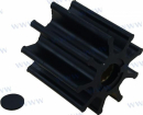 Ūdens sūkņa rotors OEM: Jabsco: 17936-0001-P, 673-0001, 6760-0001, 6770-103 Yanmar: 125613-42762; Volvo: 21951364, 875697; (CEF500115T