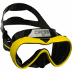 Niršanas Maska Cressi A1 Black/Yellow ANTI FOG - stikls (DN435010